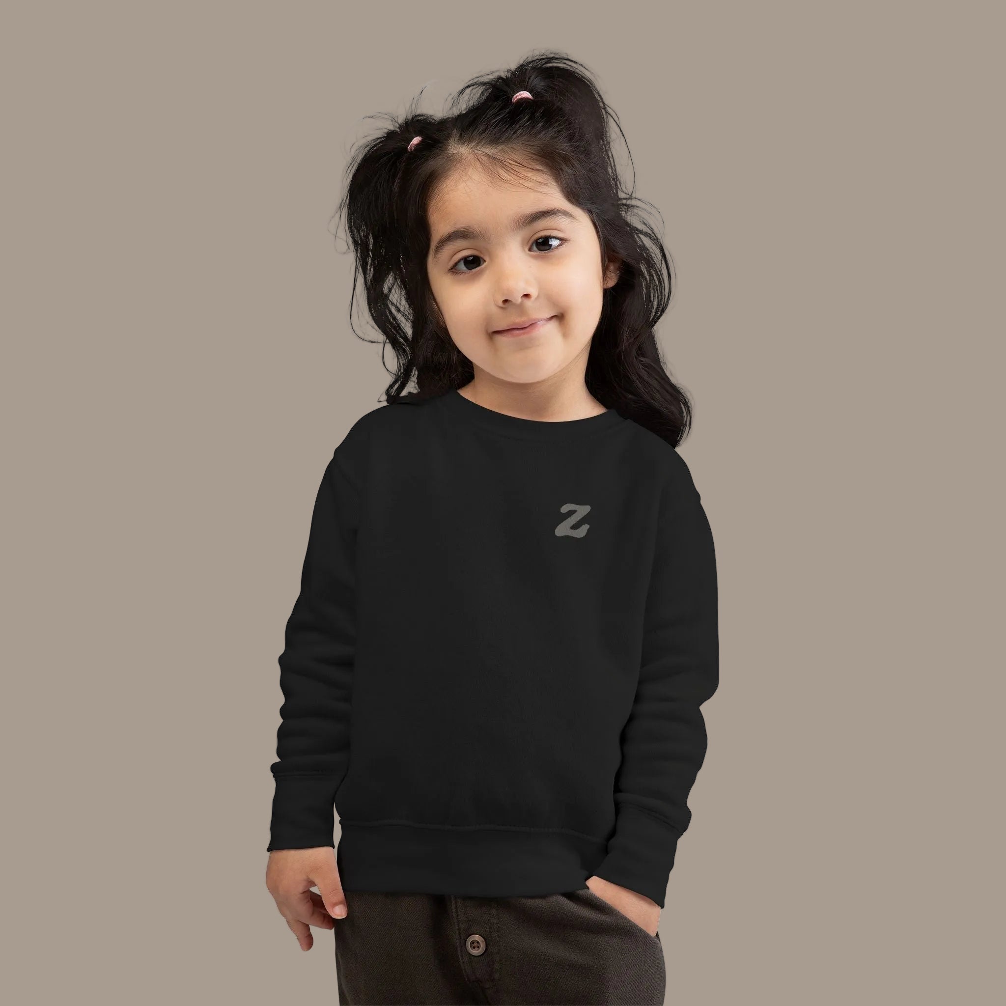 Mini Ambient Crewneck Soft Comfort Sweatshirt for Everyday Presence