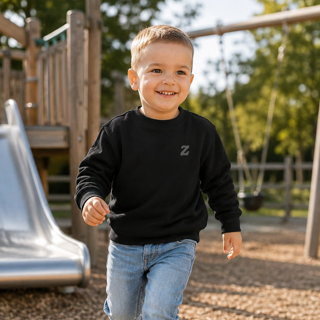 Mini Ambient Crewneck Soft Comfort Sweatshirt for Everyday Presence